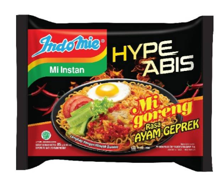 Indomie Goreng Hype Rasa Ayam Geprek Flavoured Instant Noodles Pack of