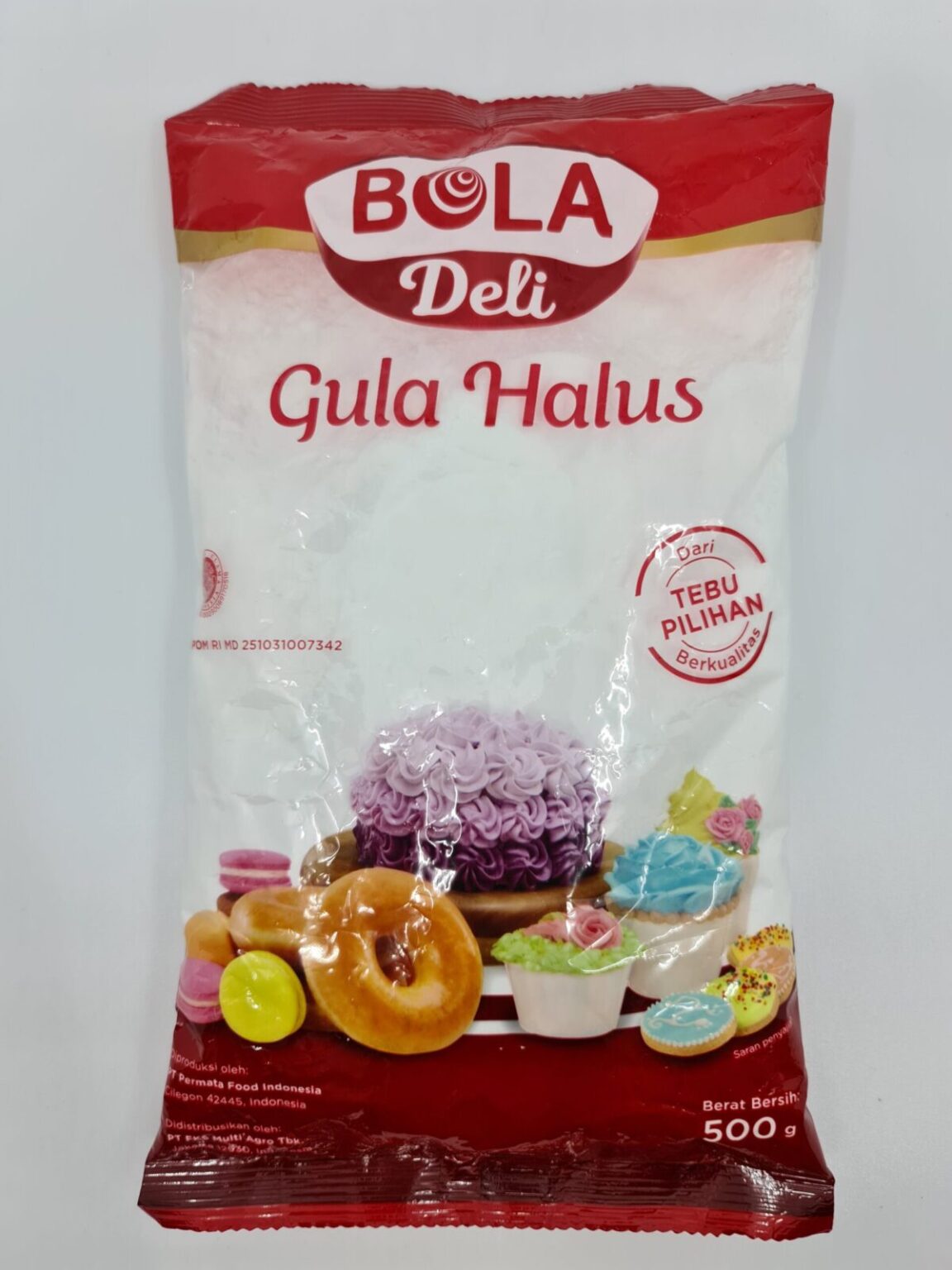 Gula Halus Cap Bola Deli - Ultra Fine Sugar 500g - Toko Indonesia