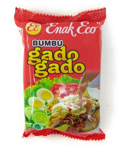 Enak Eco Bumbu Gado Gado Instant Indonesian Peanuts Salad Dressing