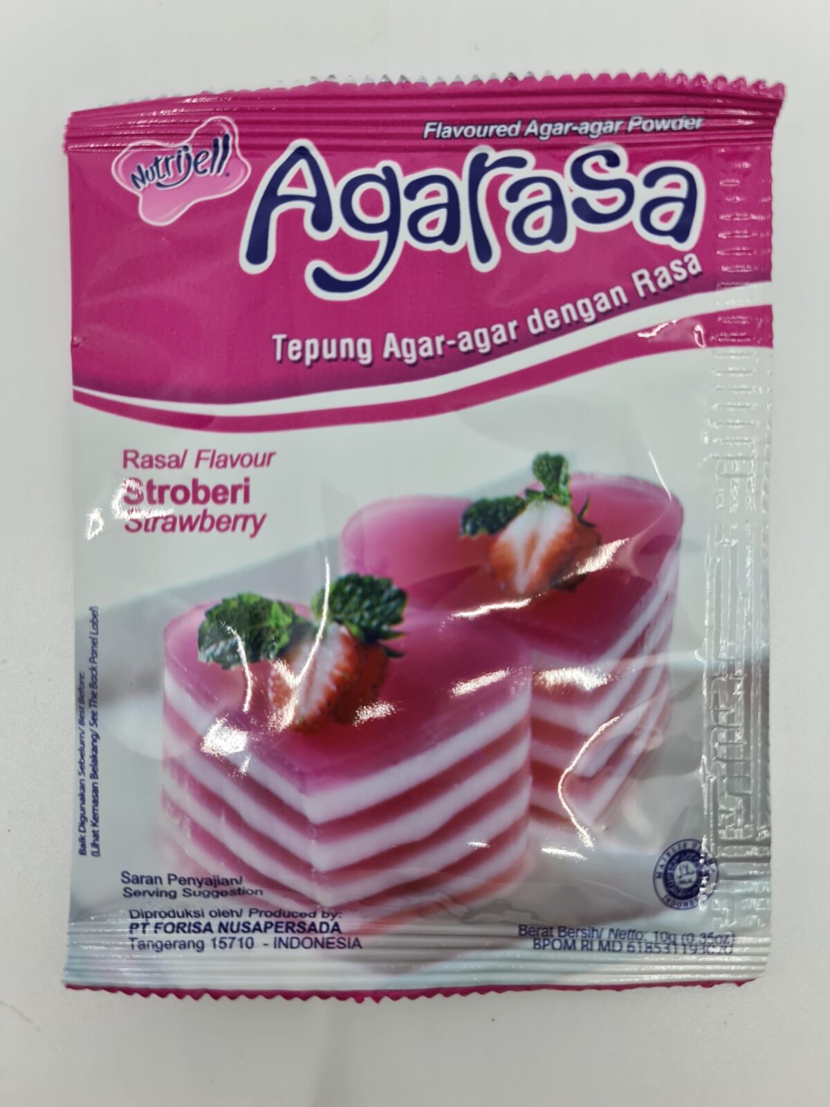 Агар агар в упаковке и без