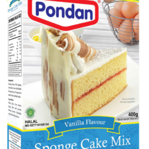 Pondan Sponge Cake Mix Vanilla Flavour 400g