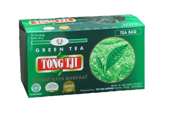 Tong Tji Green Tea Teh Hijau 25 Tea Bags @2gr - Toko Indonesia