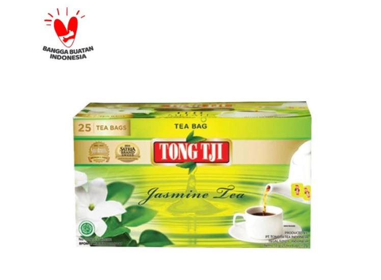 Tong Tji Jasmine Tea Teh Melati 25 Tea Bags @2gr - Toko Indonesia