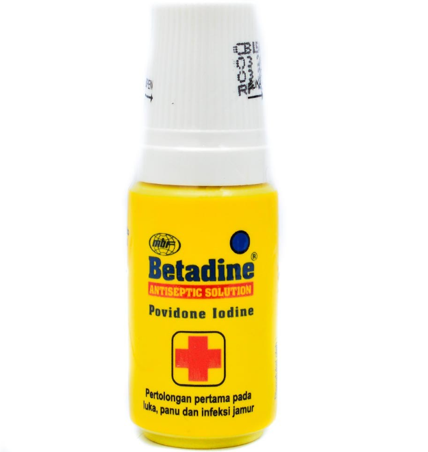 Betadine Antiseptic Povidone Iodine Antiseptic lotion 5ml - Toko