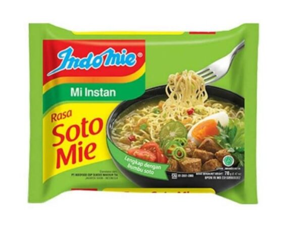 Indomie Rasa Soto Mie Vegetables with Limes Imported From Indonesia 70g ...